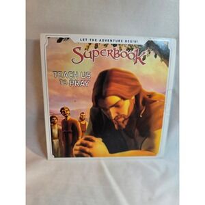 Superbook Teach Us to Pray DVD CBN Christian Animation New Testament Kids Movie